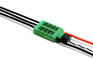 ESC multirotor 40A 60A pour drones, flux actif, haute efficacité, réduction de la chaleur, matériau plastique, accessoires pour drones - Product Image 4