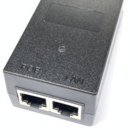 Injecteur PoE passif 24W 24V 48V 52V 56V Adaptateur PoE 1000Mbps Alimentation RJ45 pour commutateur Ethernet Caméra CCTV Téléphone Voip