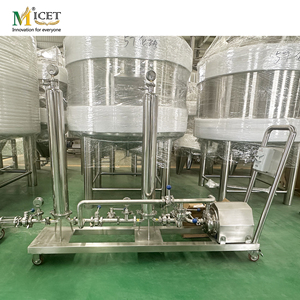 Micet เครื่องกรองเบียร์กึ่งอัตโนมัติ, เครื่องกรองแบบเทียน kieselguhr ไส้กรองอากาศที่สามารถเคลื่อนย้ายได้สำหรับเครื่องดื่มไวน์ - Product Image 4