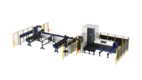 Machines de découpe laser à fibre automatiques et efficaces de 3000 watts Raycus CNC pour l'acier au carbone / le laiton / l'acier inoxydable
