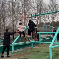Vélo aérien deux places pour ferme et parc, sans moteur, pour aventures et attractions en plein air