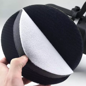 Stock local en EE. UU.-Disco de lijado de interfaz de espuma suave de 6 pulgadas con almohadilla de respaldo abrasivo de gancho y bucle para pulidor de lijadora - Product Image 5