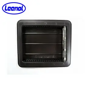 Leenol Black Esd Große Kunststoff-Blister verpackung 8-Loch-Tablett für Elektronik