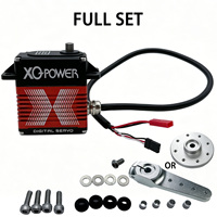 Servomoteur haute tension 16,8 V S9130D105 100 kg 130 kg à couple élevé, conception à mise à la terre isolée, pureté du signal, pièces d'avion RC robustes CNC