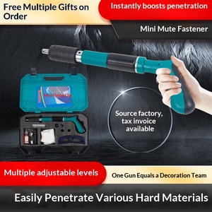 Mini Silencer Fastener Ceiling <b>Tools</b> Water and Electricity Installation Trunking Nail Gun Household Small Gun Nail Gun Spot - Product Image 1