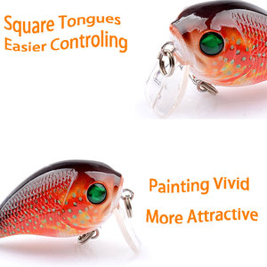 Señuelos <span class=keywords><strong>de</strong></span> Pesca anzuelos, cebos duros y pequeños <span class=keywords><strong>de</strong></span> 43mm y 6,5g, anzuelos, aparejos <span class=keywords><strong>de</strong></span> pesca - Product Image 2
