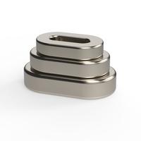 Aimant néodyme Antai N42 N45 N48 N50 pour circuit de course, revêtement époxy, anti-corrosion, haute performance, durable, 120