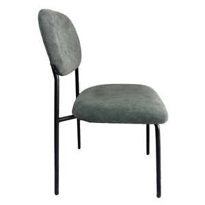 Échantillon Gratuit - <span class=keywords><strong>Chaise</strong></span> de Salle à Manger Moderne de Luxe Nordique Contemporaine avec Pieds en Métal Rembourrés et Dossier en Velours pour <span class=keywords><strong>Cuisine</strong></span> - Product Image 3