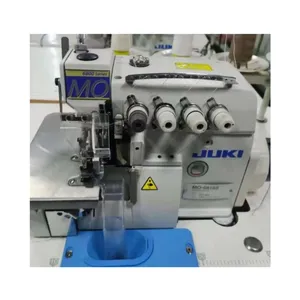 Venda quente Usado Japão Jukis 6816S Dupla Agulha Cinco Tópico Segurança Industrial Overlock Máquina De Costura