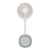 Mini ventilateur portable USB-C MagSafe, petit ventilateur magnétique pliable avec support pour téléphone, idéal pour l'été