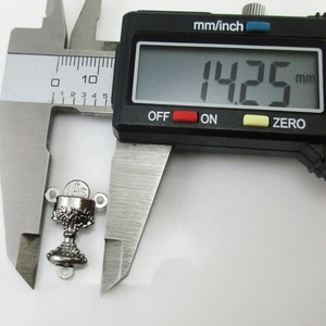 Calice per Prima Comunione in Nero Canna di Fucile, Centrotavola per Rosario del Santissimo Sacramento - Product Image 3