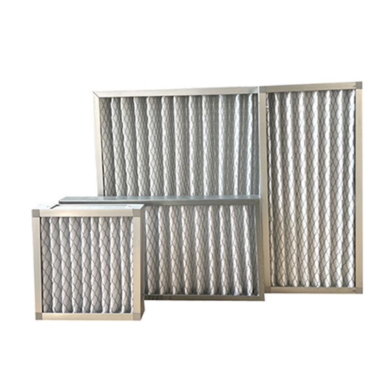 Моющиеся металлические сетчатые воздушные фильтры HVAC pre-filter плиссированный Pre-Panel воздушный фильтр