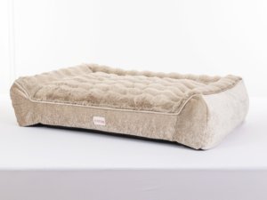 Lit orthopédique pour chien <span class=keywords><strong>Etrip</strong></span>, lavable, en mousse à mémoire de forme, luxe, sur mesure, imperméable, canapé-lit pour chien - Product Image 4