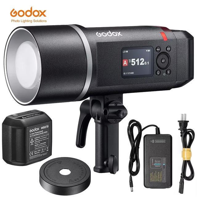 Second-Generation Godox AD600BMII Professional 600W Camera Flash with 16-Color Light Management for Ultimate Outdoor Lighting