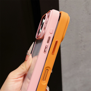 Funda Protectora para Teléfono con Marco Mate de TPU Transparente y Anti-Golpes para iPhone 18 Pro Max 17 16 15 14 - Product Image 4