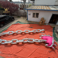 Nouveau design de ballon gonflable en forme de clé à molette pour la décoration de fête sur le thème de la réparation, modèle géant de chaîne d'outils gonflables