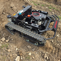 Tondeuse robotisée automotrice sur chenilles tout-terrain à batterie, style grand réservoir, 4 temps, 764 cm³, CE EPA Euro 5