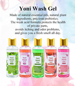 Toptan özel etiket doğal bitkisel Yoni jel samimi hijyen gül vajina yıkama beyazlatma sıkma vajinal jel yıkama - Product Image 3