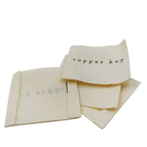 Étiquettes en coton imprimées pour vêtements, écologiques, très abordables, avec logo de marque, douces, en coton biologique - Product Image 5