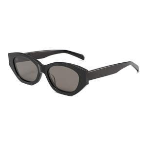 Gafas de sol tipo ojo de gato con montura completa UV400 retro para mujer con protección solar - Product Image 3
