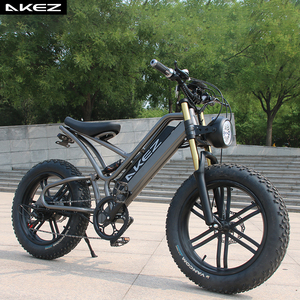 จักรยานไฟฟ้า AKEZ 20 นิ้ว ยางอ้วน 48V 750W สำหรับทุกสภาพพื้นผิว พร้อมแบตเตอรี่ถอดได้ FISH 48V750W17.5AH จักรยาน 20 นิ้ว รุ่น FISH HAW - Product Image 5