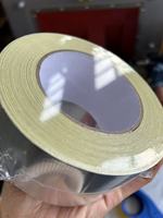 Ruban adhésif en aluminium résistant aux hautes températures, activé par l'eau, pour applications imperméables, anti-huile et ignifuges