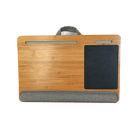 WDF OEM/ODM Base Para Table d'ordinateur portable Support d'ordinateur en bambou Table d'ordinateur portable pour lit multifonctionnel bambou bureau en bois classique WDF1128