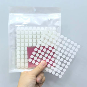 Transparent Tacky Circle Mounting Stickers Adhesive Double Sided Dots Glue Sticky Reusable Glue Tape Roll