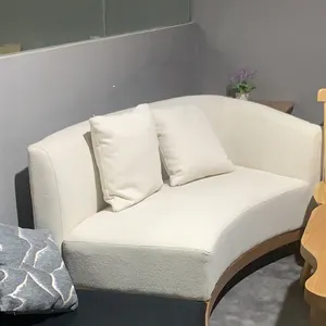 Современный итальянский диван для гостиной arc, белый кашемировый диван для маленькой квартиры, креативный комбинированный диван из массива дерева с откидывающейся спинкой
