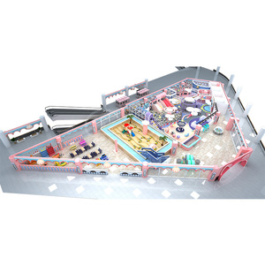 Área de Juegos Interior Comercial para Bebés, Casa de Juegos, Fiestas de Cumpleaños Infantiles, Equipo de Juegos Suaves - Product Image 6