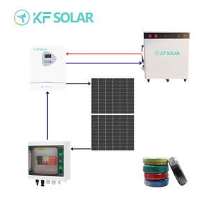 ระบบพลังงานแสงอาทิตย์แบบไฮบริดครบชุด KF Solar 30 กิโลวัตต์ ระบบพลังงานแสงอาทิตย์แบบไฮบริด 30 กิโลวัตต์ชั่วโมงสำหรับบ้าน - Product Image 4