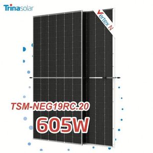 Panel Solar Trina Vertex N, Tipo N, I-TOPCon, Bifacial, Doble Vidrio, Módulo Monocristalino TSM-NEG19RC.20, 585w, 590w, 595w, 600w, 610w - Product Image 1