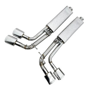 Système d'échappement universel pour Mercedes-Benz Classe G W464 W463A, en acier inoxydable, embouts de silencieux, épaisseur 1,5 mm, finition lisse - Product Image 6