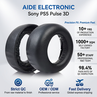 Coussinets d'oreille de remplacement pour PS5 Pulse 3D avec mousse à mémoire de forme à isolation phonique en cuir souple protéiné
