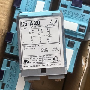 รีเลย์ Releco C5 M10 AC/DC 24V 16A SPST รีเลย์ควบคุมอุตสาหกรรมพร้อมซ็อกเก็ต - Product Image 2