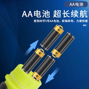 Linterna de Buceo Jujingyang, Sumergible hasta 100m, Alta Luminosidad, para Pesca Submarina y Buceo Nocturno - Product Image 3