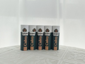 Emballages en carton 100 % biodégradables pour déodorants stick, tubes en papier kraft blanc, noir, brun pour baume à lèvres - Product Image 6