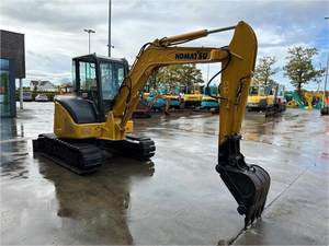 Mini-excavatrice KOMATSU PC50 d'occasion de haute qualité, 5 tonnes, 95% neuve, moteur d'origine, roulement d'engrenage, cœur PLC, y compris la boîte de vitesses et la pompe - Product Image 4