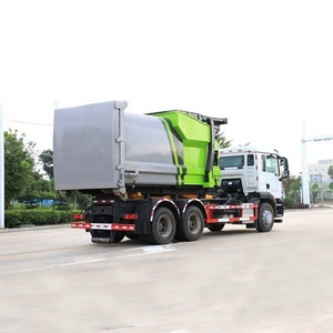 Camión de Basura SINOTRUK HOWO LHD/RHD con Gancho Elevador y Compactador Móvil Desmontable para Transferencia de Residuos - Venta Directa de Fábrica - Product Image 6