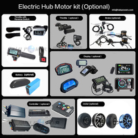 48v 60v 72v 96v 13 "13 pouces moyeu moteur roue Qs Ym 250w-1000w-5000w-12000w Dc Brushless jante pour E scooter électrique voiture moto
