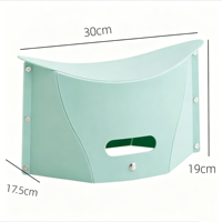 Chaise pliante multifonction en plastique léger, best-seller, facile à transporter pour le camping, les voyages en train, les pique-niques et les activités en extérieur
