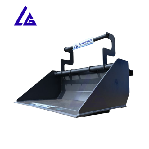 Excavator Mounted Blade Bucket Dozer Bucket with S40 Bracket for 1-5 Ton Excavator