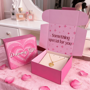 Cartón Rosa corrugado Material de envío Logística Embalaje Ecológico Mailer Caja de papel con logotipo personalizado Reciclado Impreso - Product Image 5