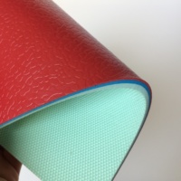 Revêtement de sol sportif intérieur en PVC au design moderne pour le basketball, le volley-ball, le tennis de table, écologique, résistant à l'usure et antidérapant, vente en gros