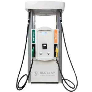 Pomp Draagbare Gilbarco Model 4 Product 8 Slang Brandstof Benzine Dispenser Machine Voor Tankstation