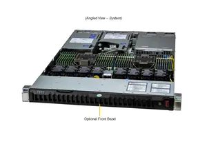 Supermicro Superserver Sys 121h Tnr 1u Xeon Scalable 32 Ddr5 Dimm 8 Bahías NVMe Intercambiables en Caliente 3 Puertos PCIe 5.0 Servidor GPU Superserver - Product Image 3