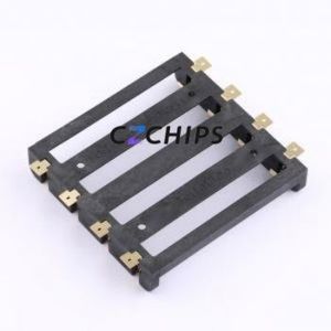 BH-18650-B1BA019 Button & Strip <b>Battery</b> Connector SMD Connector - Product Image 2