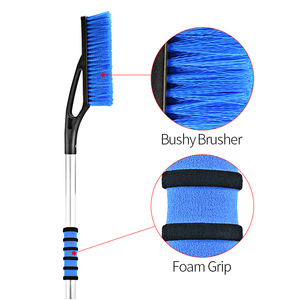 Folta Brusher Impugnatura in Schiuma 2 in 1 Macchina Del Ghiaccio Raschietto Neve Auto Pennello - Product Image 4