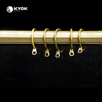 KYOK Anneaux d'oeillets pour rideaux en métal et fer Vente en gros Accessoire pour tringle à rideaux pour poteaux et accessoires fabriqués en Chine