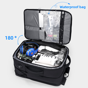 FENRUIEN 2023 nouveau résistant à l'eau Anti-vol hommes sac d'affaires 17.3 pouces luxe pochette d'ordinateur sac à dos voyage école <span class=keywords><strong>Packbag</strong></span> - Product Image 5